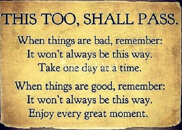 Image result for this too shall pass